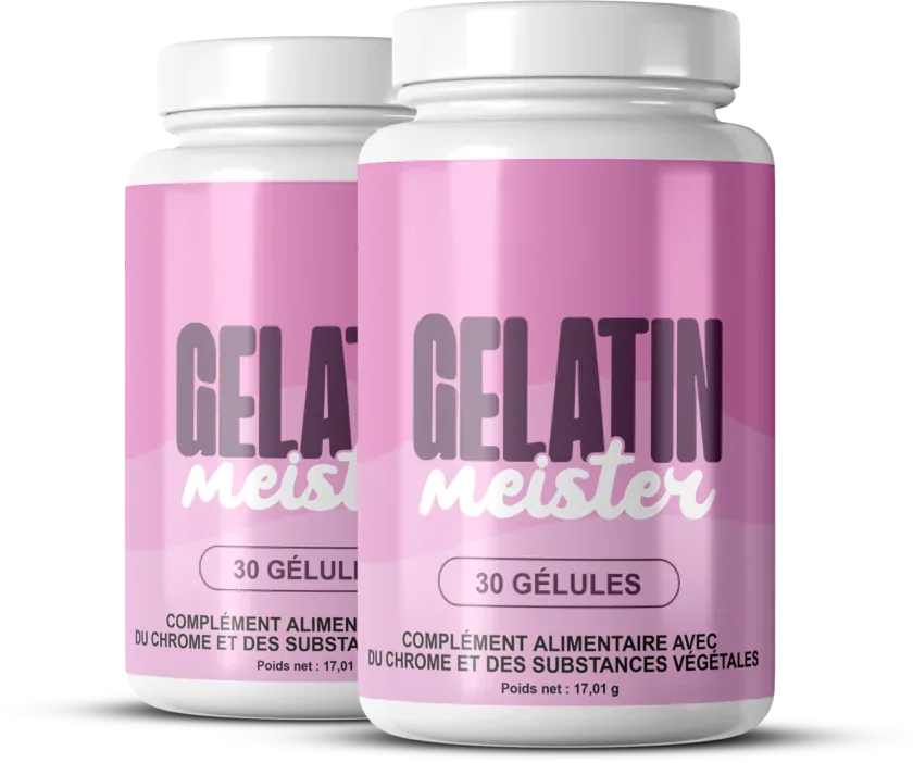 2 flacons de Gelatin Meister